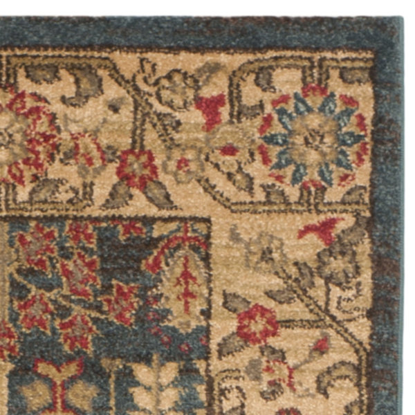 Astoria Grand Pennypacker Oriental Navy/Natural Area Rug & Reviews